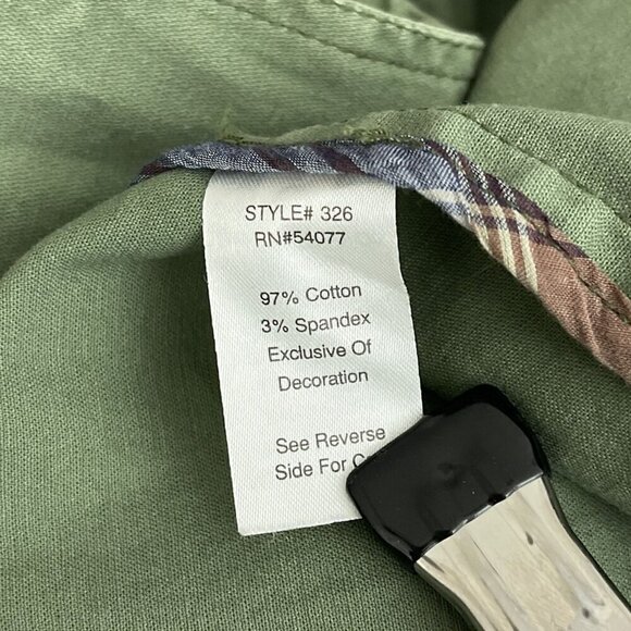 Cabi Womens Military Blazer Jacket Olive Green Double-Breasted Patch Size M #326 - Picture 8 of 12